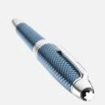 MONTBLANC <br> STYLLO BILLE ROLLER MEISTERTUCK GLACIER SOLITAIRE PLATINE