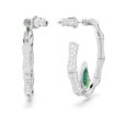 Swarovski <br> Anneaux d’oreilles Dellium